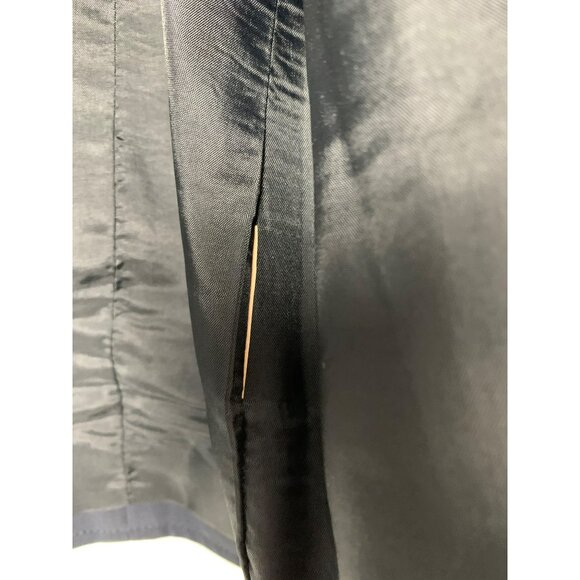 Louben Womens Vintage Navy Blue Blazer Size 14 - Picture 5 of 5